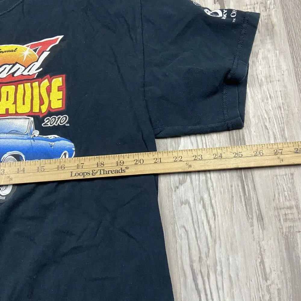 Woodland Dream‎ Cruise Shirt 16th Annual 2010 Black T-shirt Short Sleeve Large - Picture 5 of 7